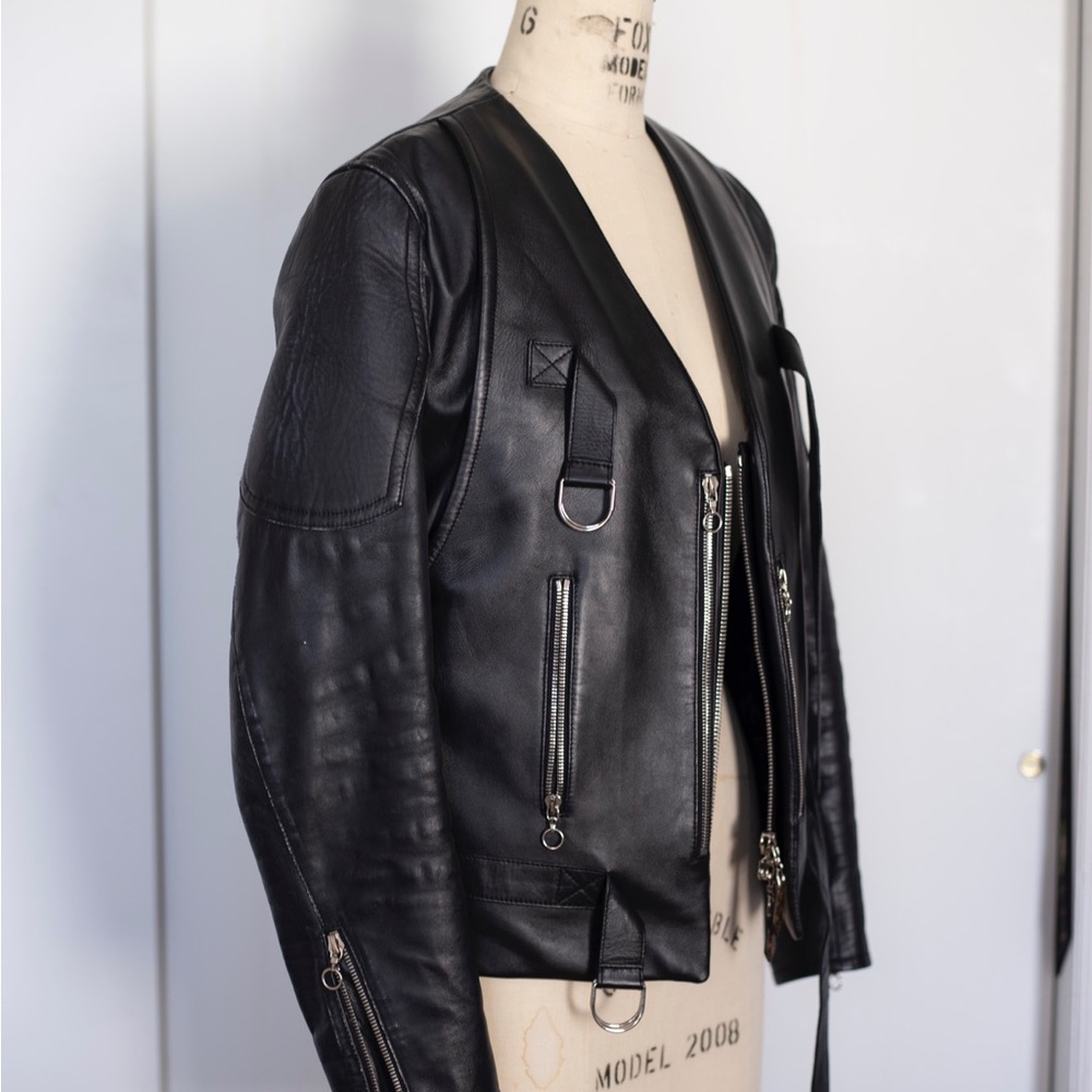 Louis Vuitton Leather Biker Jacket